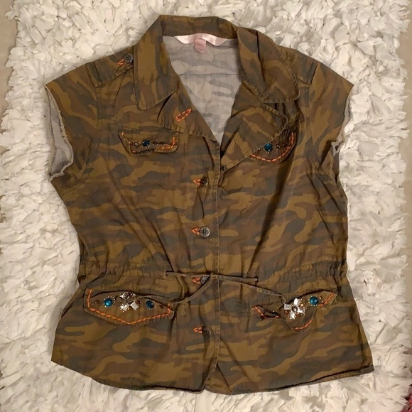 Victoria’s Secret | RARE‎ camo military jacket jem - Picture 2 of 10